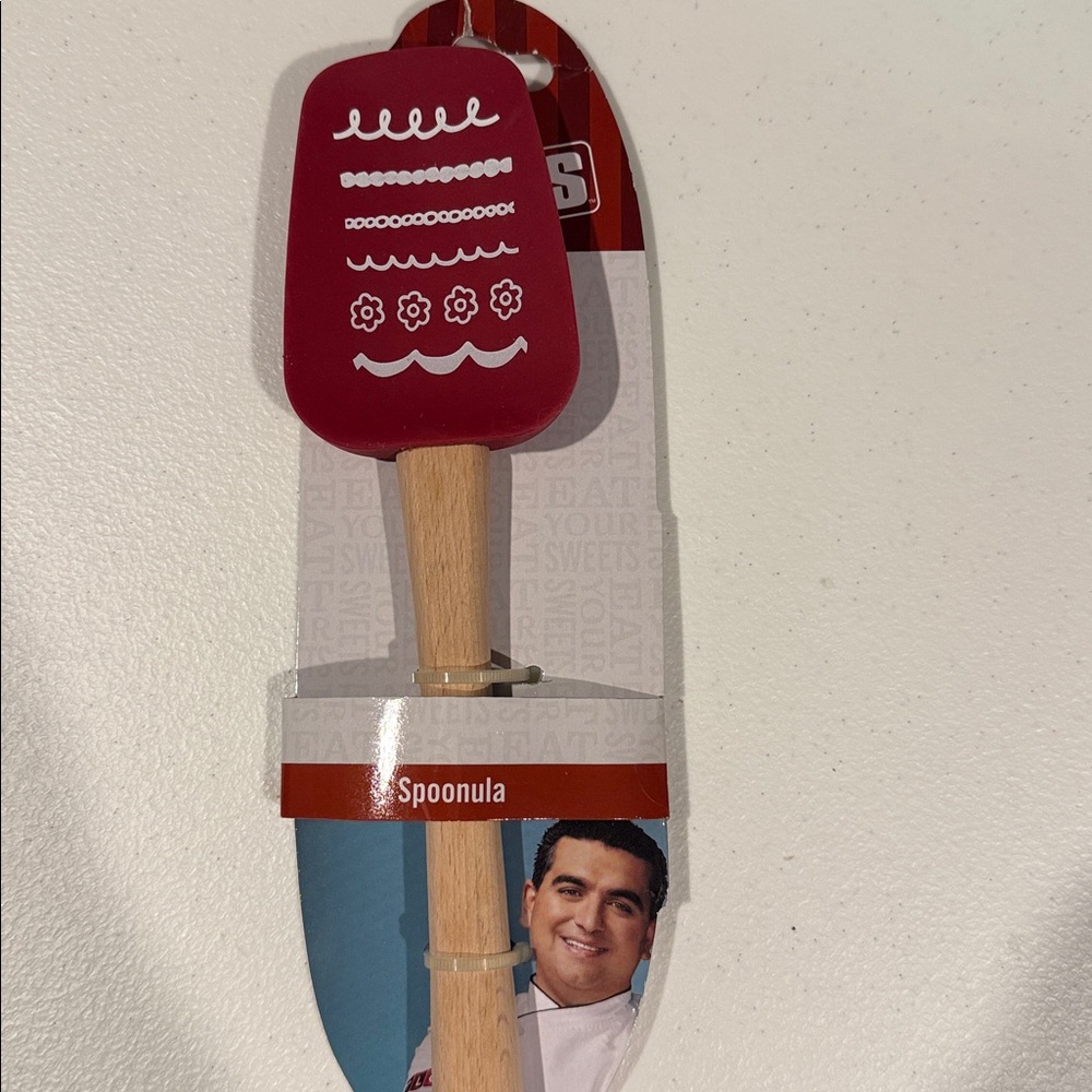 Cake Boss Red Spoonula - Picture 2 of 4
